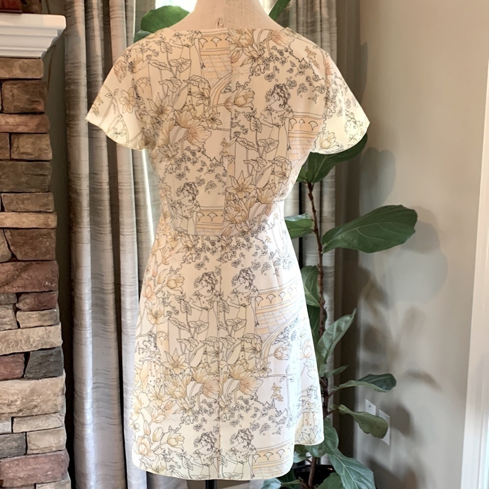 Wilfred Small Button Front Dress With Floral Patt… - image 4